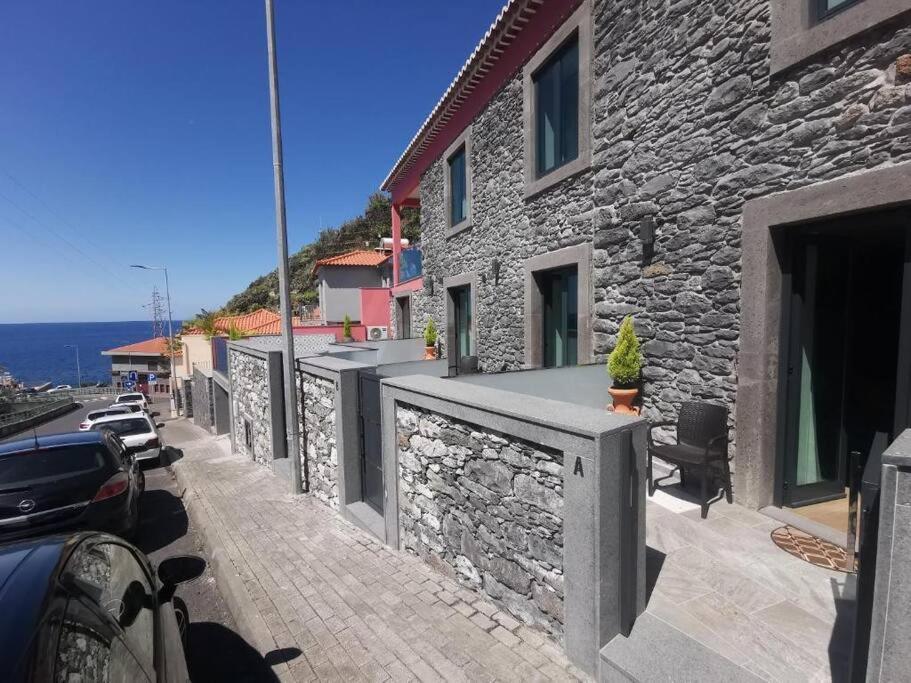 Chale Esmeralda - Charming Studios In Calheta Beach 外观 照片